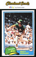 1981 Topps #301 Matt Keough