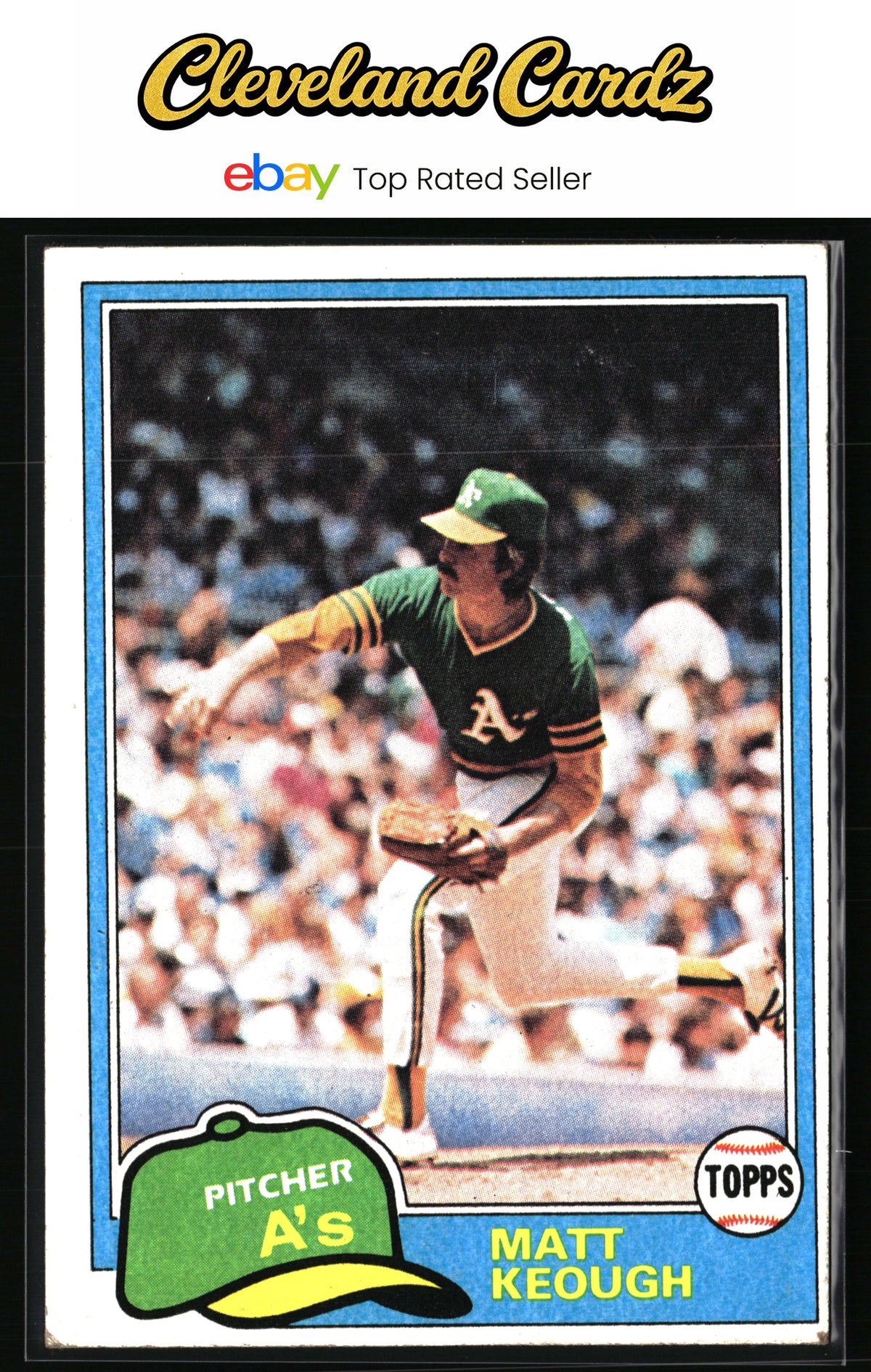 1981 Topps #301 Matt Keough