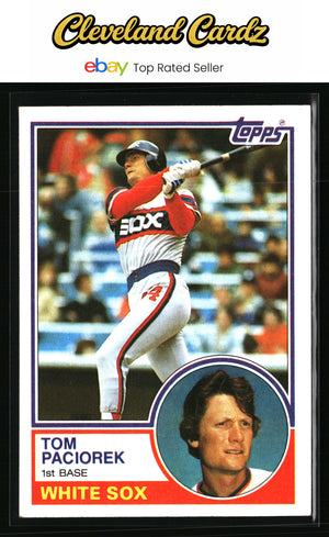 1983 Topps #72 Tom Paciorek