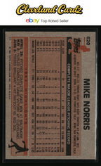 1983 Topps #620 Mike Norris