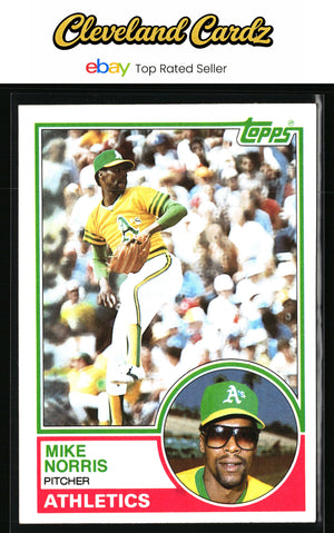 1983 Topps #620 Mike Norris