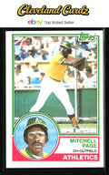 1983 Topps #737 Mitchell Page