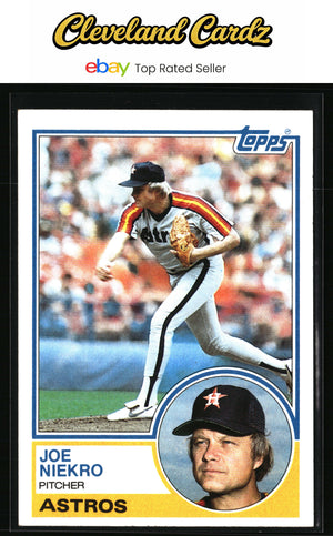 1983 Topps #221 Joe Niekro