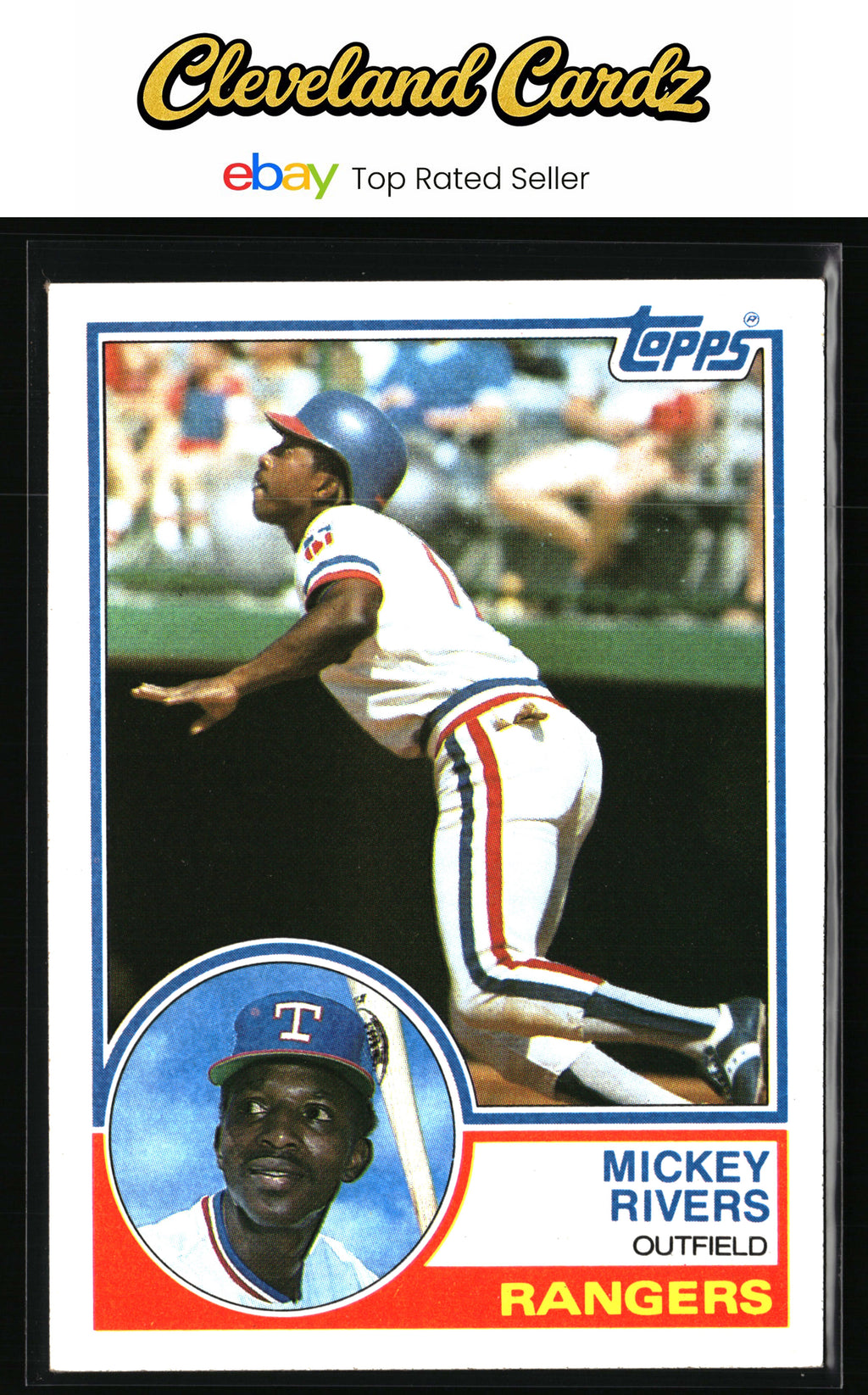 1983 Topps #224 Mickey Rivers