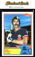 1983 Topps #387 Bob Grich