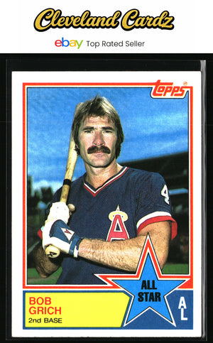 1983 Topps #387 Bob Grich