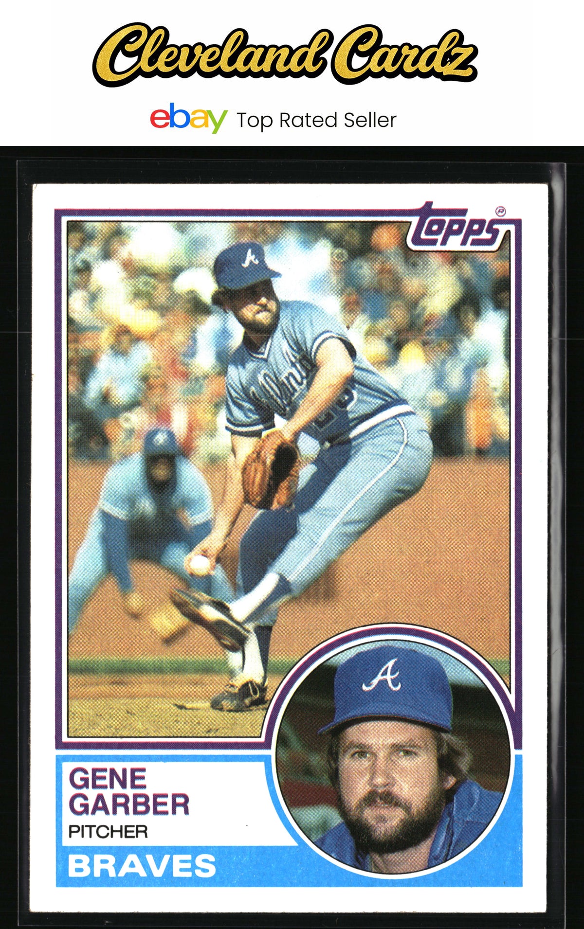 1983 Topps #255 Gene Garber