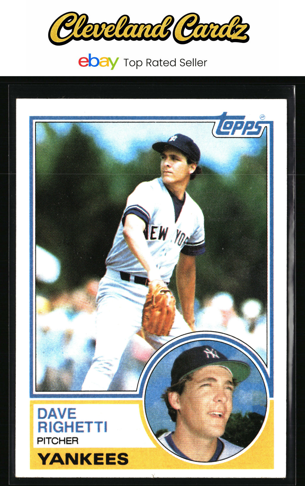 1983 Topps #176 Dave Righetti