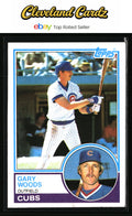 1983 Topps #356 Gary Woods