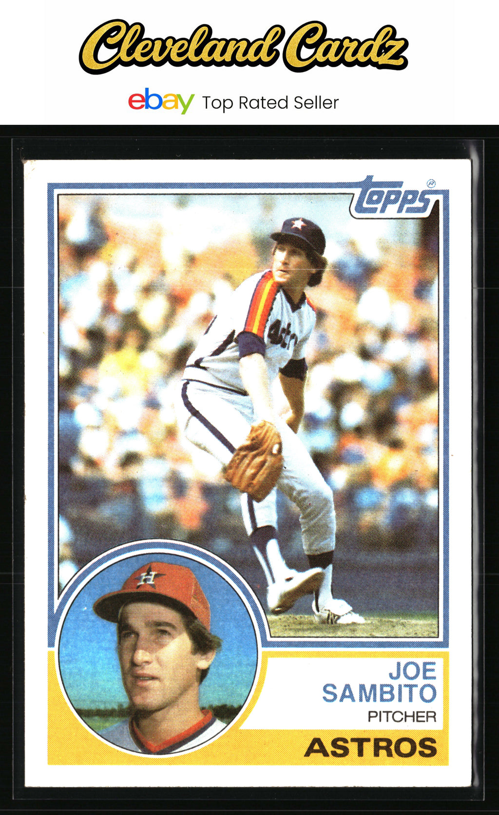 1983 Topps #662 Joe Sambito
