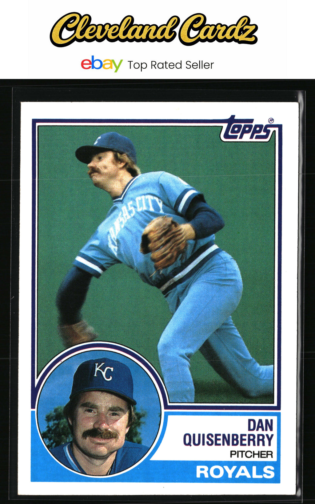 1983 Topps #155 Dan Quisenberry
