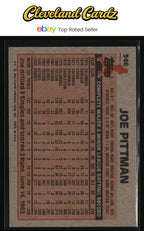 1983 Topps #346 Joe Pittman