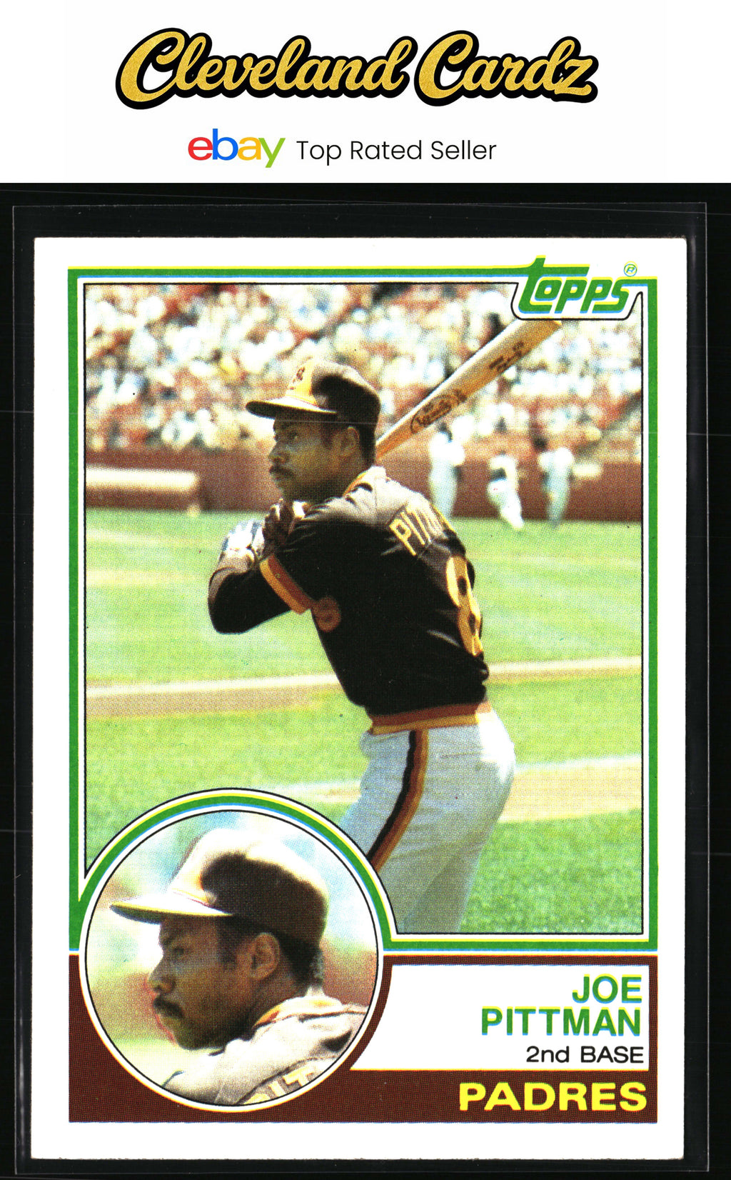 1983 Topps #346 Joe Pittman