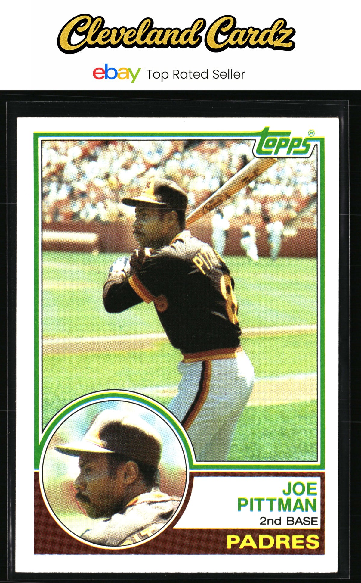 1983 Topps #346 Joe Pittman