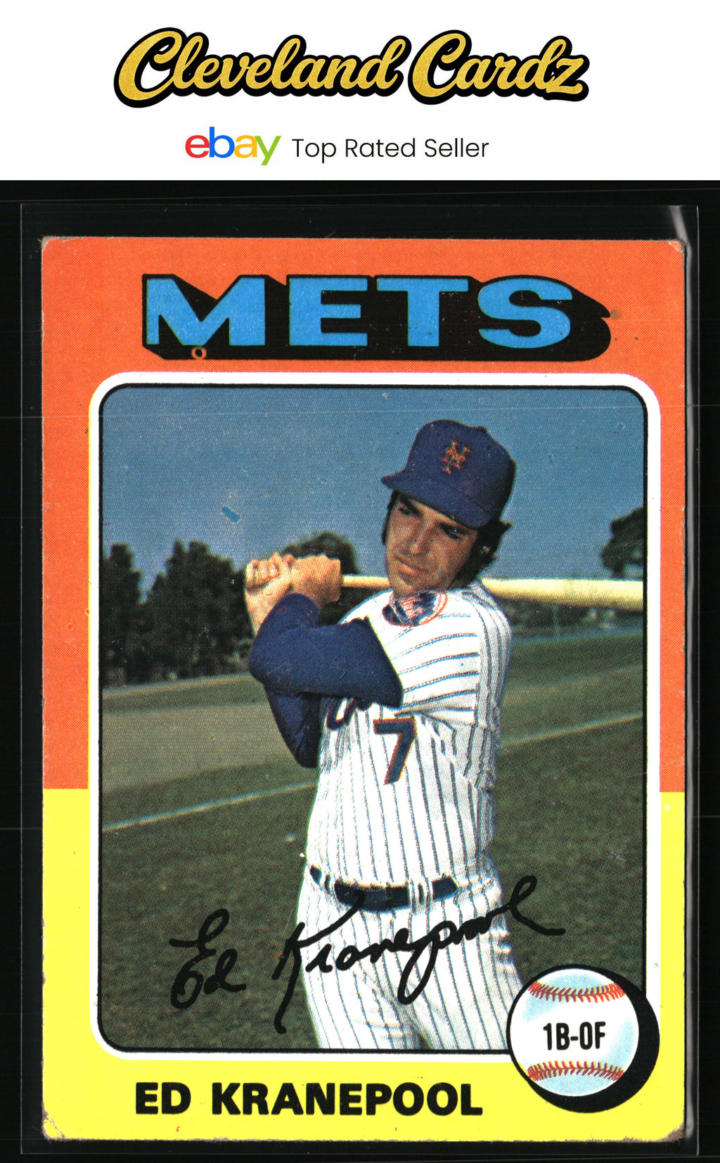 1975 Topps #324 Ed Kranepool