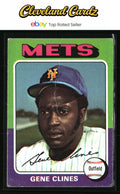 1975 Topps #575 Gene Clines