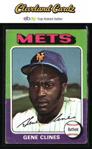 1975 Topps #575 Gene Clines