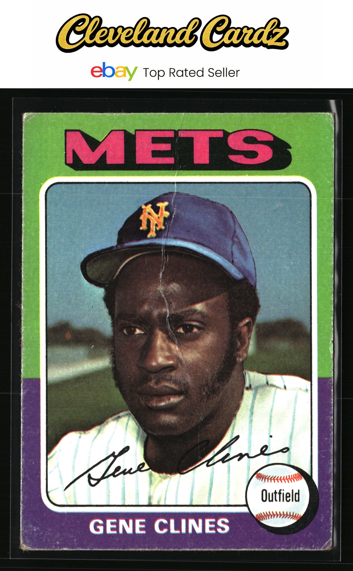 1975 Topps #575 Gene Clines