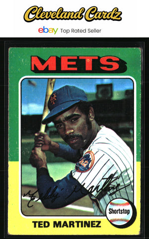 1975 Topps #637 Ted Martinez