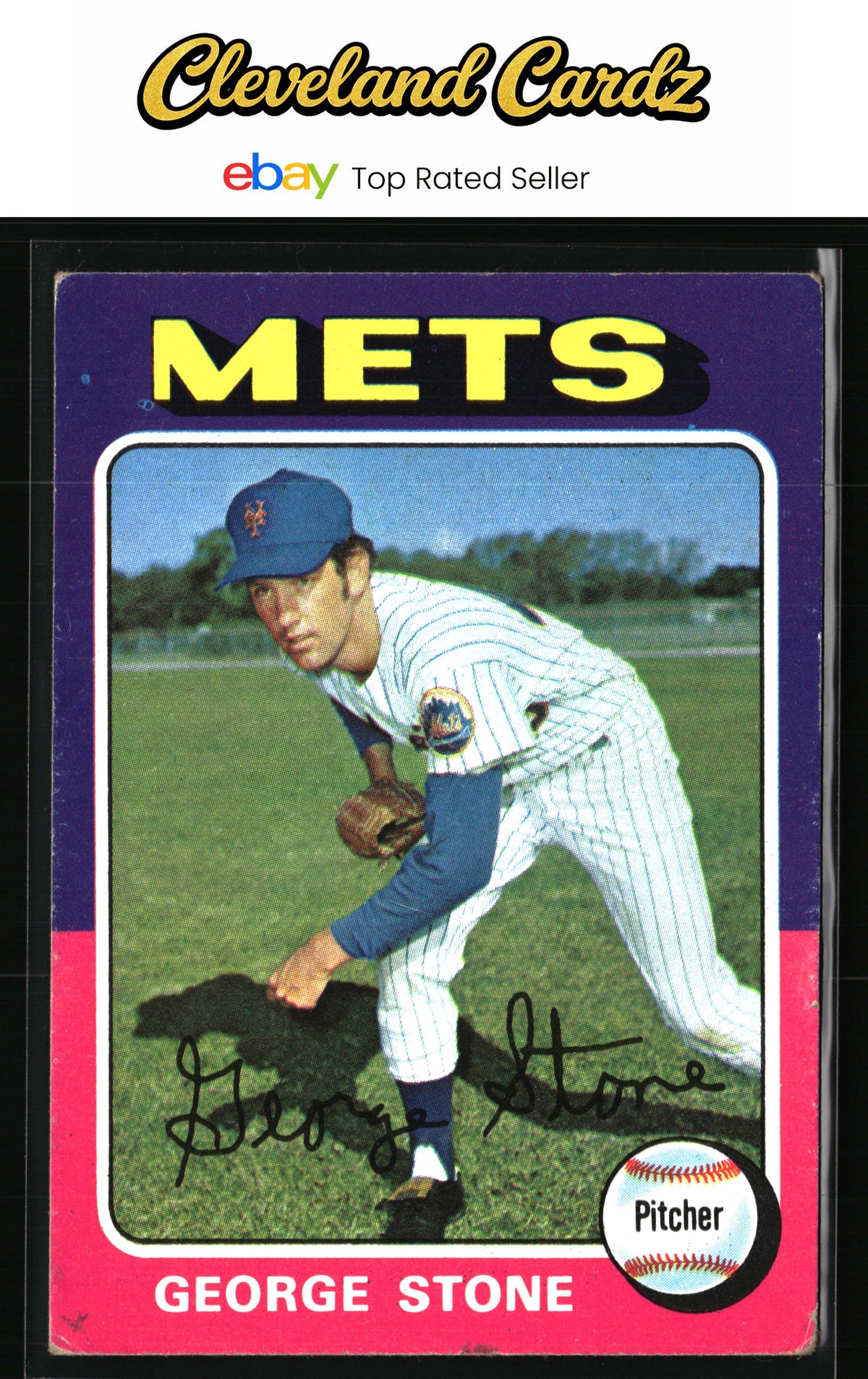 1975 Topps #239 George Stone