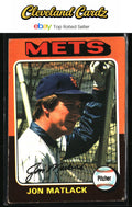 1975 Topps #290 Jon Matlack