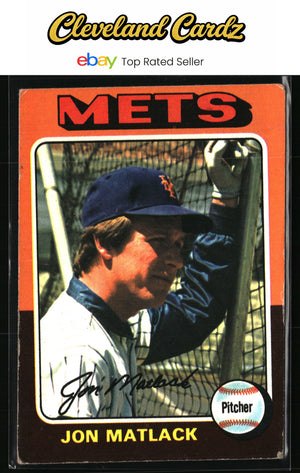 1975 Topps #290 Jon Matlack