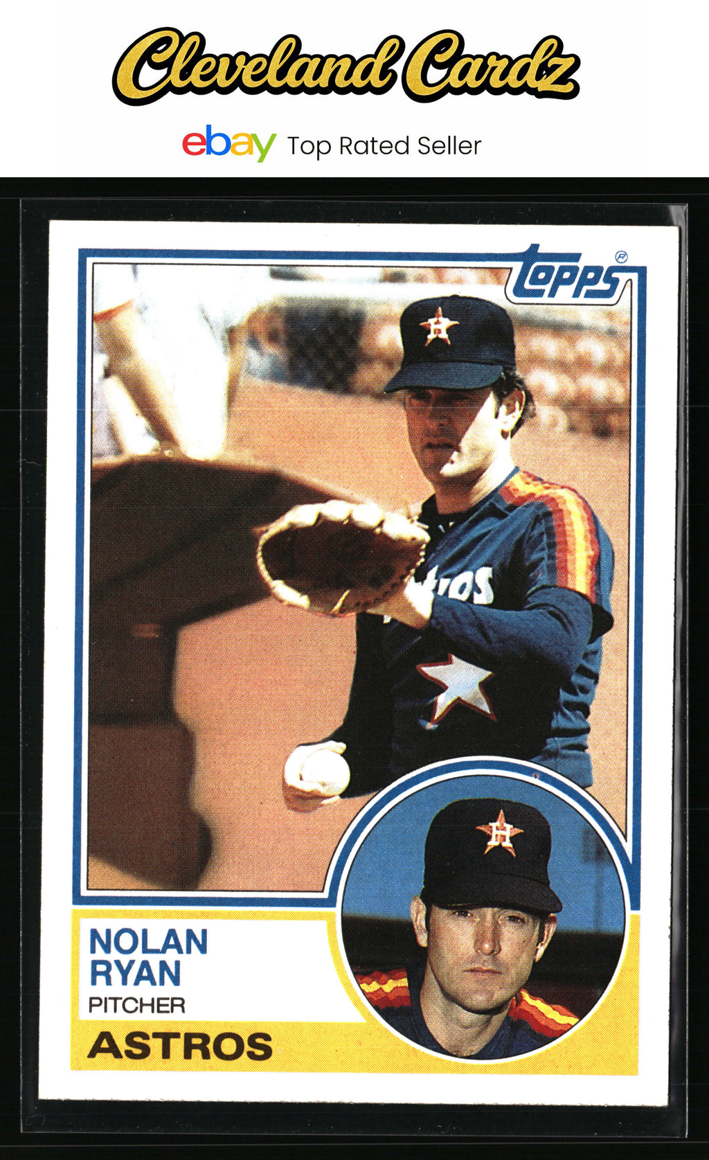 1983 Topps #360 Nolan Ryan
