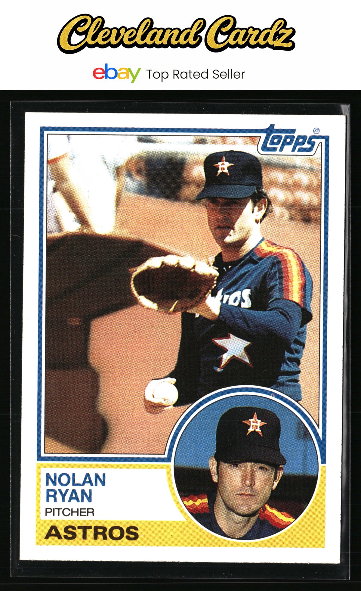 1983 Topps #360 Nolan Ryan