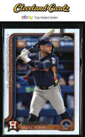 2025 Topps Chrome #279 Christian Walker Refractors