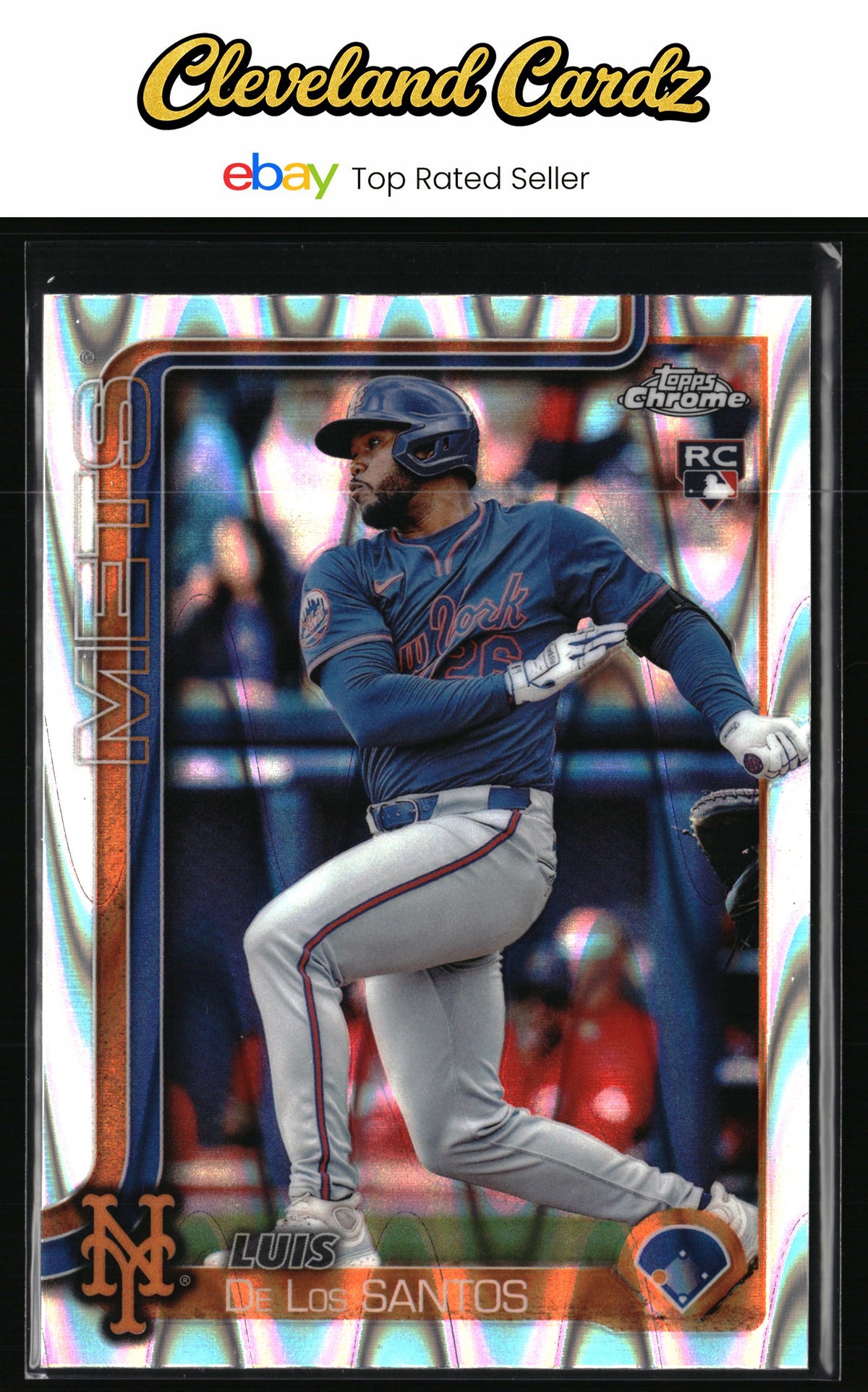 2025 Topps Chrome #74 Luis De Los Santos Topps Refractors