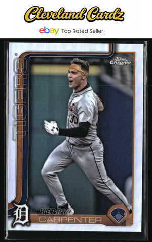 2025 Topps Chrome #299 Kerry Carpenter Refractors