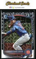 2025 Bowman Chrome #BCP-207 Juan Cabada Prospects Laser