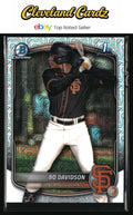 2025 Bowman Chrome #BCP-206 Bo Davidson Prospects Mojo