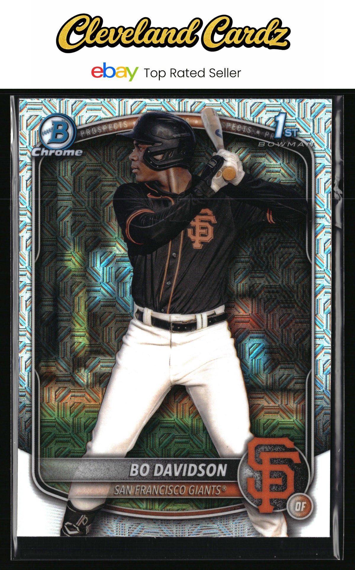 2025 Bowman Chrome #BCP-206 Bo Davidson Prospects Mojo