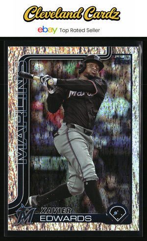 2025 Topps #258 Xavier Edwards Holo Foil