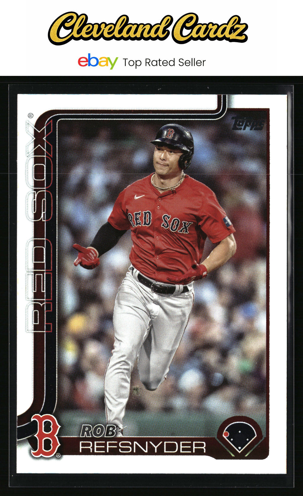 2025 Topps #112 Rob Refsnyder Rainbow Foil