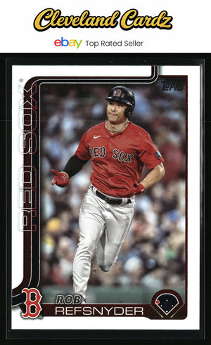 2025 Topps #112 Rob Refsnyder Rainbow Foil
