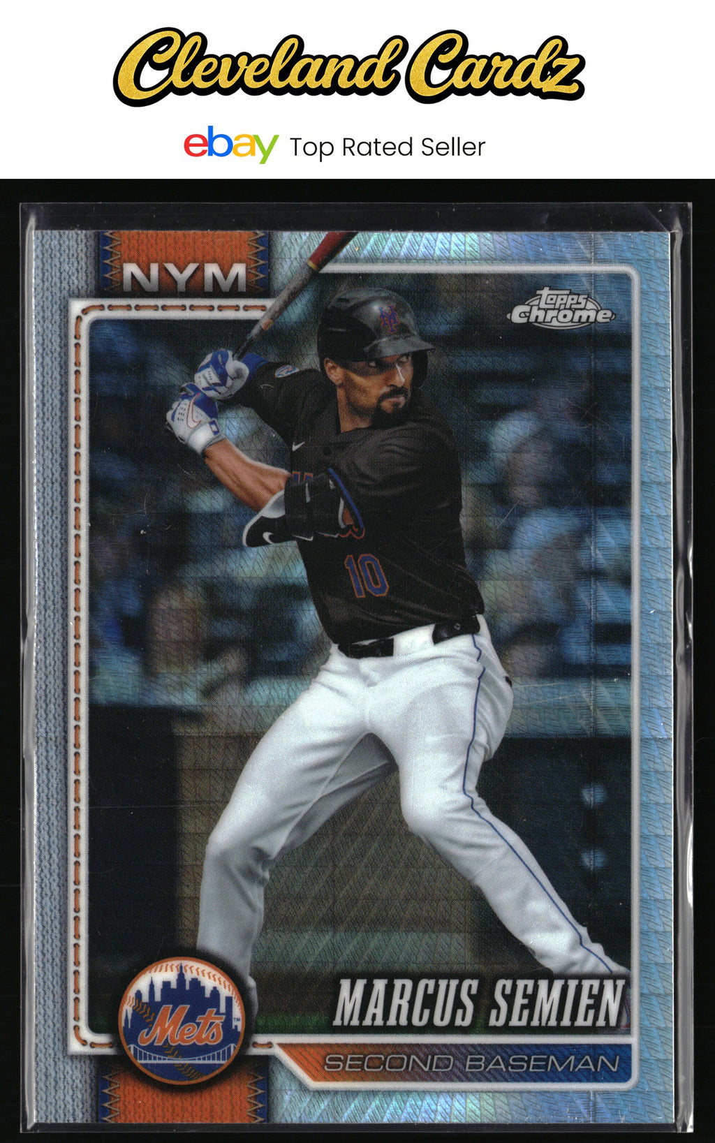 2026 Topps Chrome #281 Marcus Semien Prism Refractors