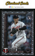 2025 Topps Update #US37 Zebby Matthews Topps Logo Foil