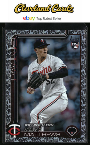 2025 Topps Update #US37 Zebby Matthews Topps Logo Foil