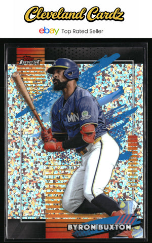 2026 Finest #125 Byron Buxton Mini-Diamond Refractors