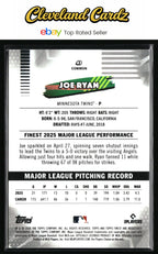 2026 Finest #43 Joe Ryan Mini-Diamond Refractors