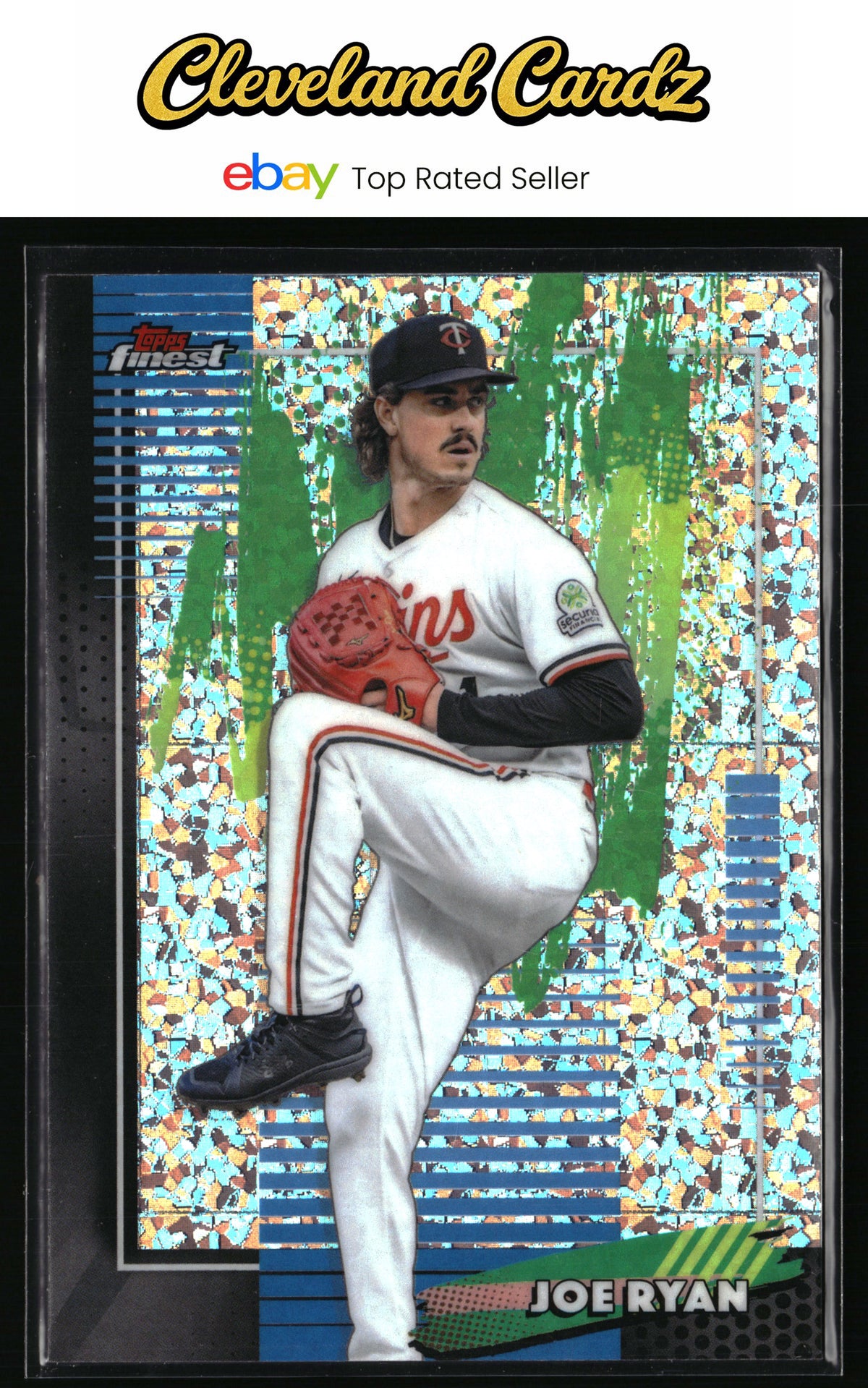 2026 Finest #43 Joe Ryan Mini-Diamond Refractors