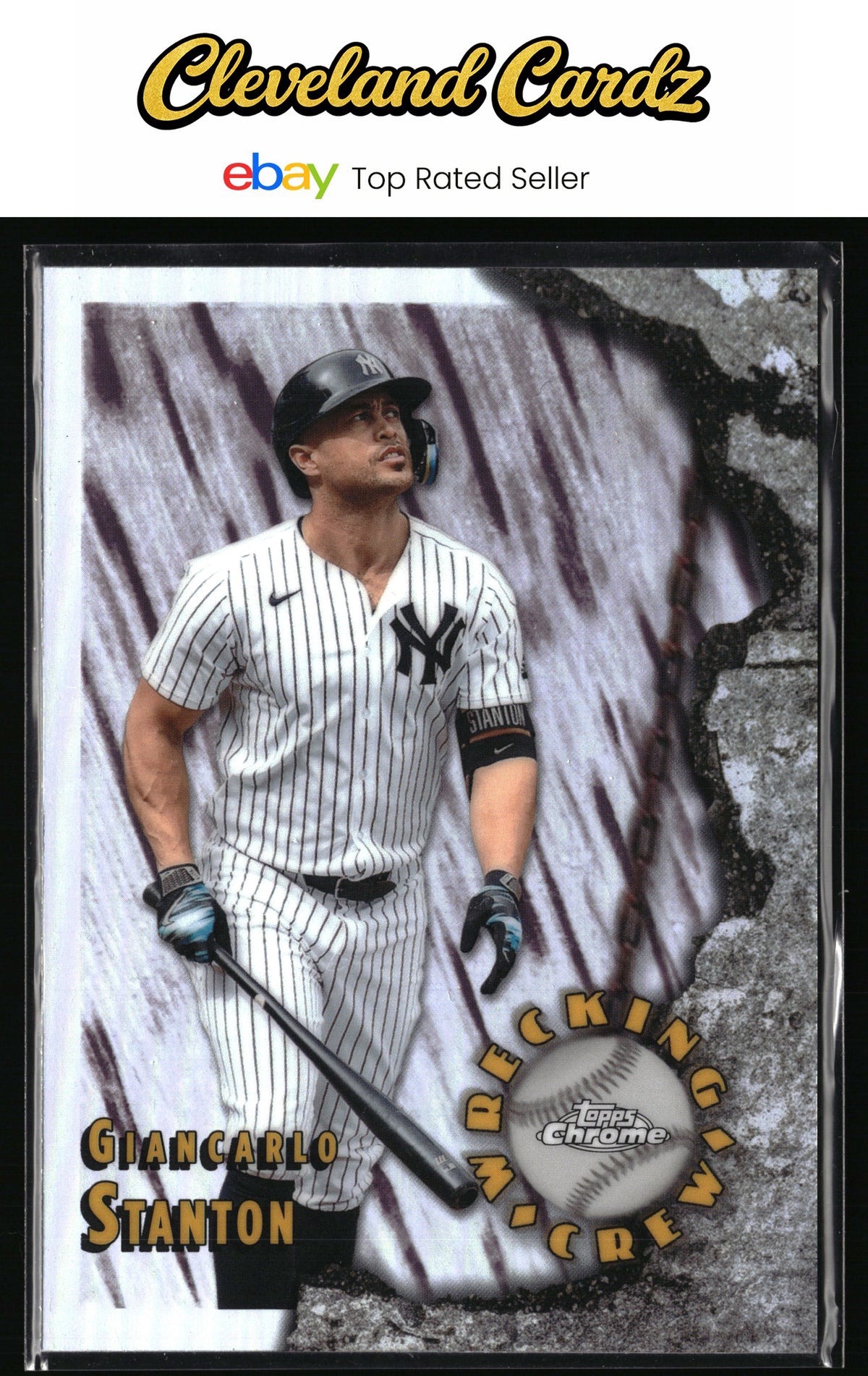 2026 Topps Chrome #WC-8 Giancarlo Stanton Wrecking Crew