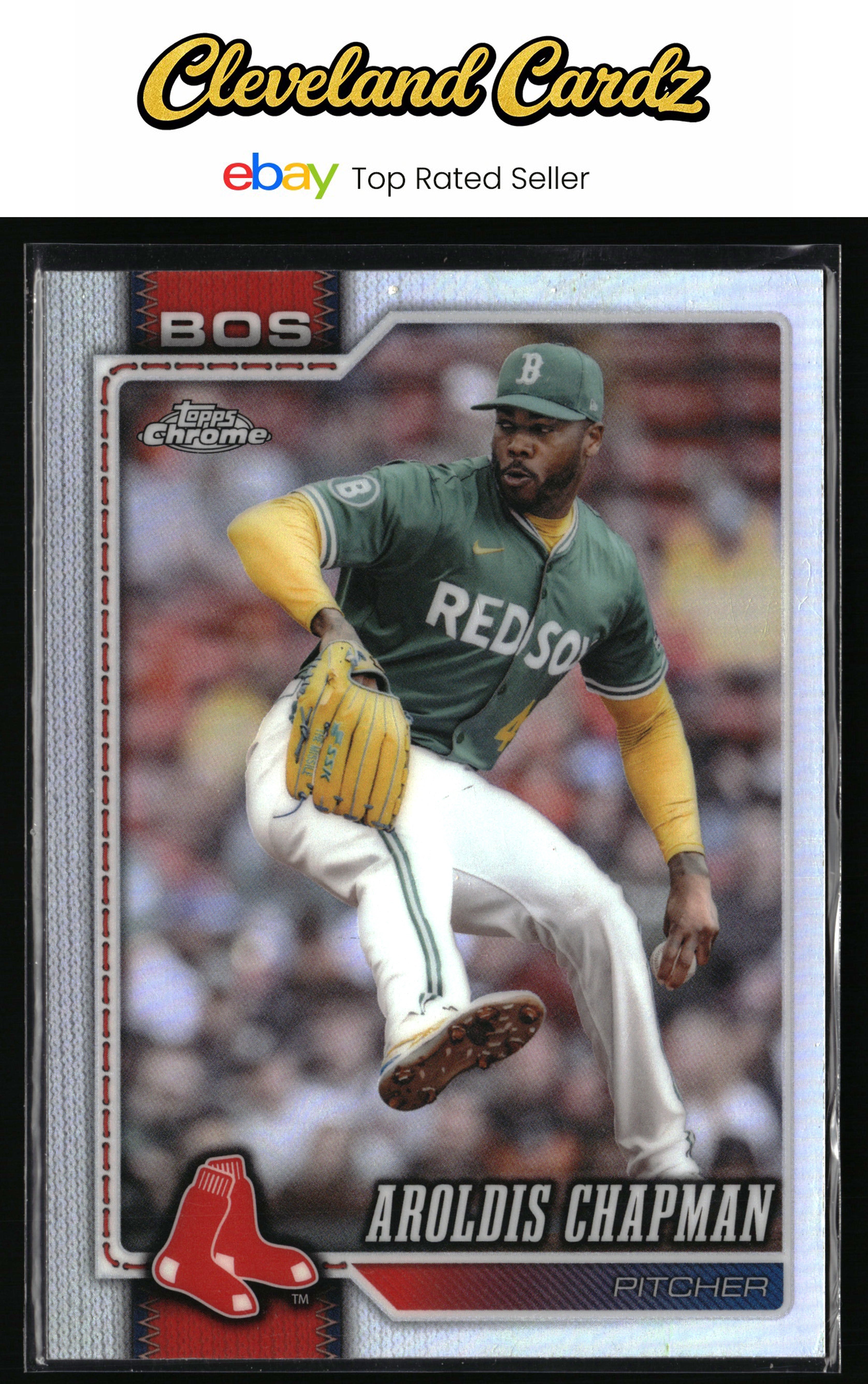 2026 Topps Chrome #145 Aroldis Chapman Refractors