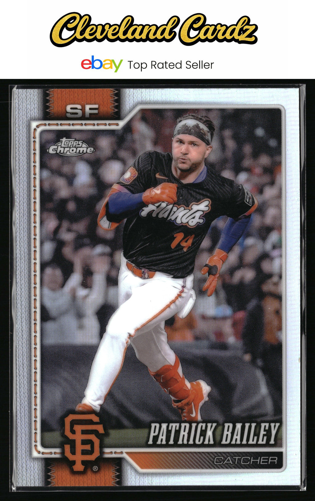 2026 Topps Chrome #197 Patrick Bailey Refractors