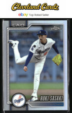 2026 Topps Chrome #199 Roki Sasaki Refractors