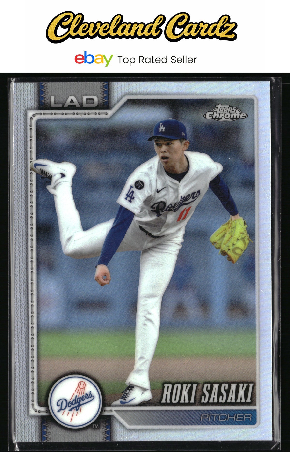 2026 Topps Chrome #199 Roki Sasaki Refractors