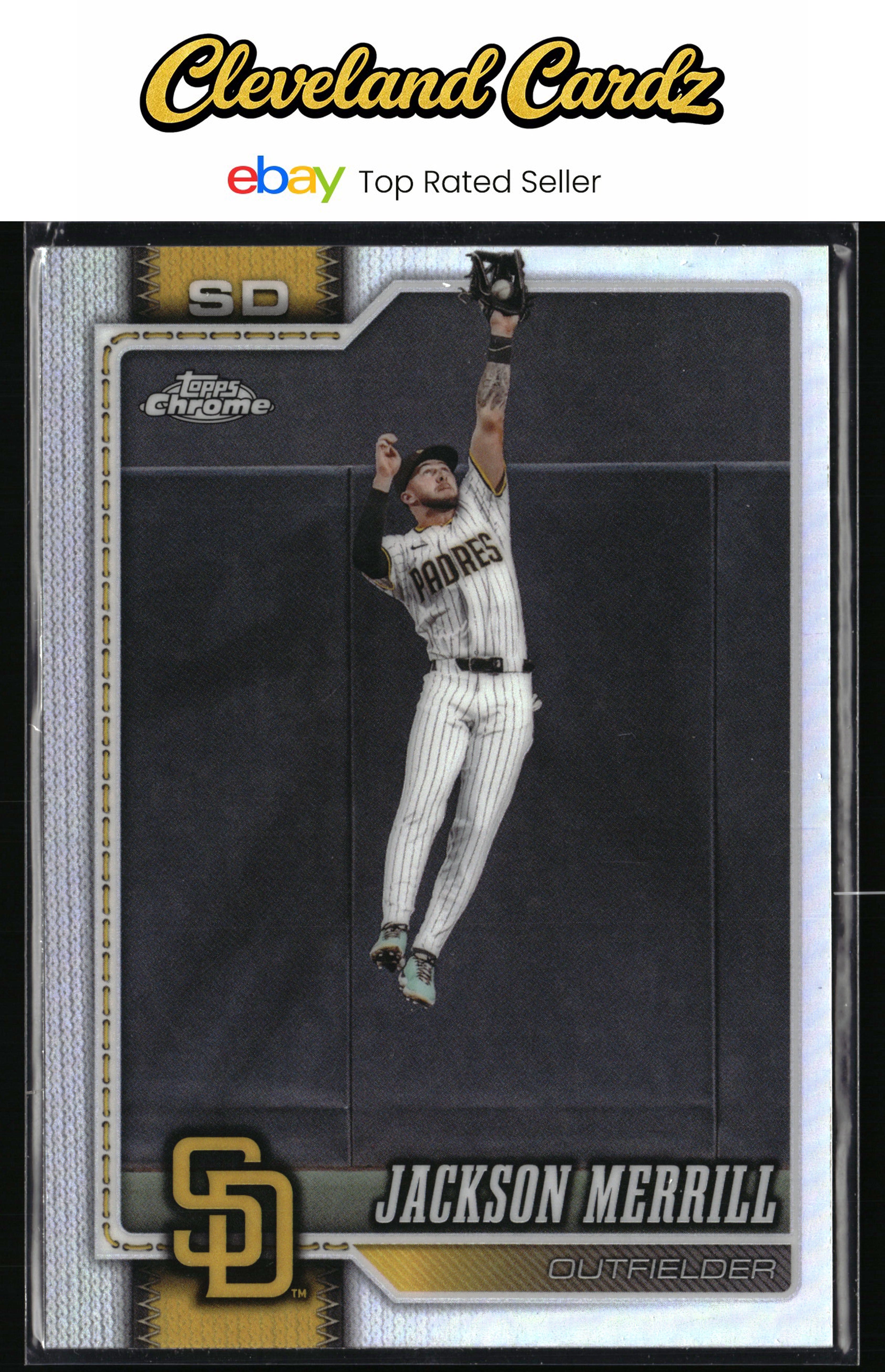 2026 Topps Chrome #137 Jackson Merrill Refractors