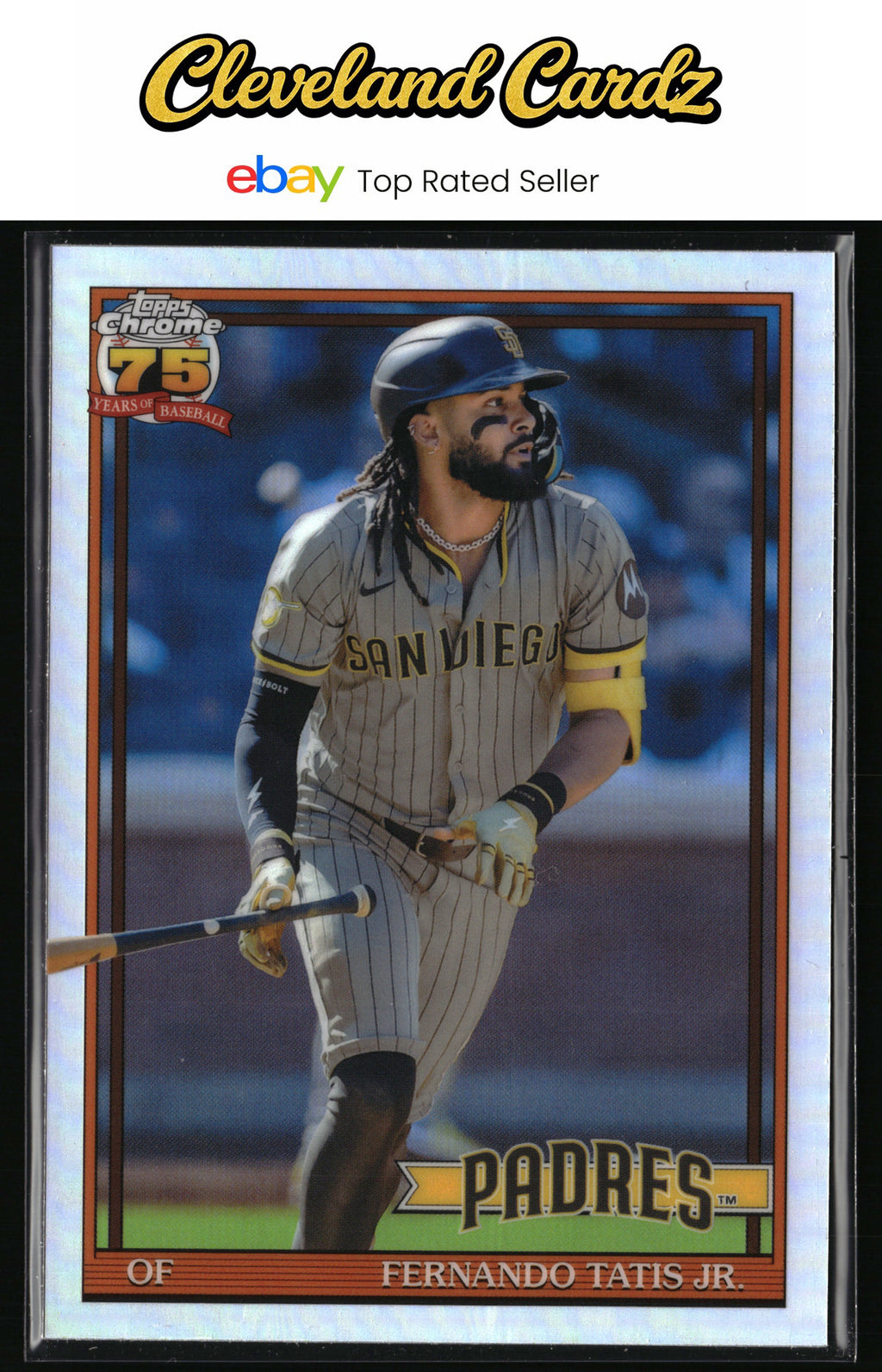 2026 Topps Chrome #91CB-12 Fernando Tatis Jr. 1991 Topps 35th Anniversary